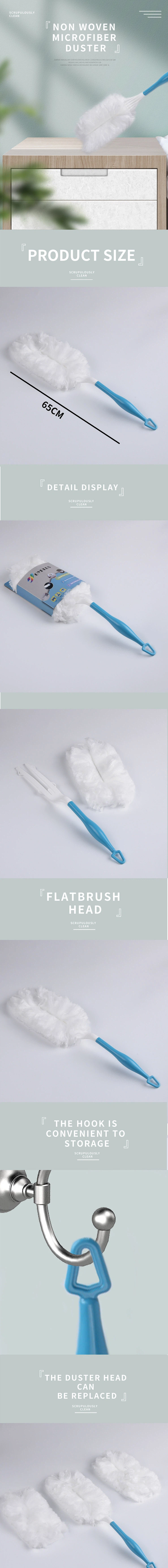 5+1 360°white dust duster