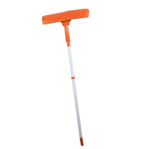 Limpador de janelas com tubo telescópico