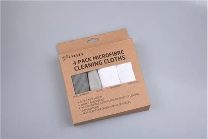 Pano para diferentes propósitos limpeza 4Pcs Conjunto