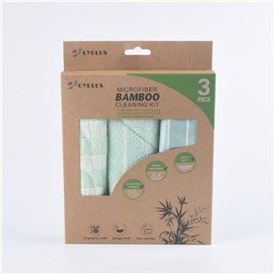 Pano de microfibra para limpeza