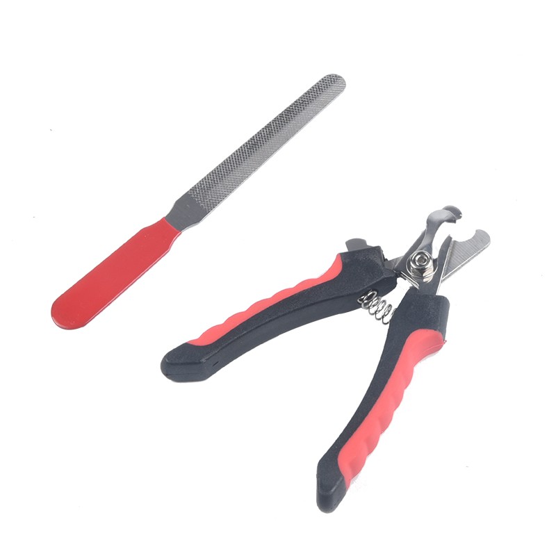 Corta-unhas para cachorro com lixa de unha