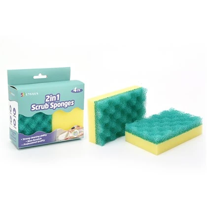 Esponjas Esfoliantes 2 em 1